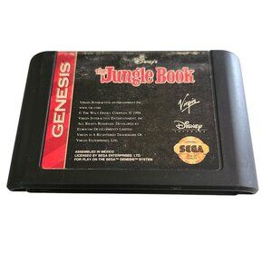 Disney's The Jungle Book Sega Genesis Game Cartridge